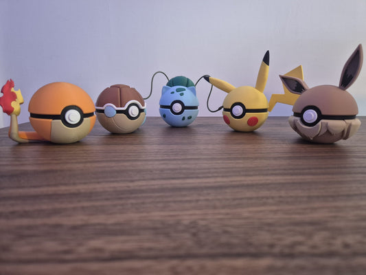 Gen 1 and Let's Go Starter Bundle - front view