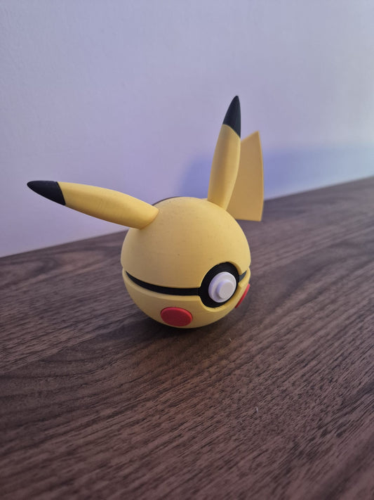Pikachu Character Ball disassembled parts